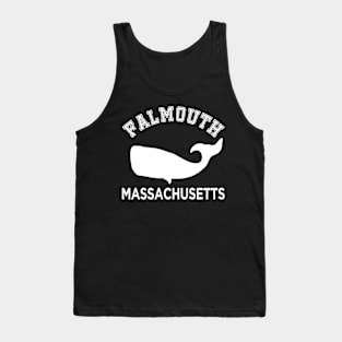 Falmouth Cape Cod whale Vacation Souvenir Tank Top